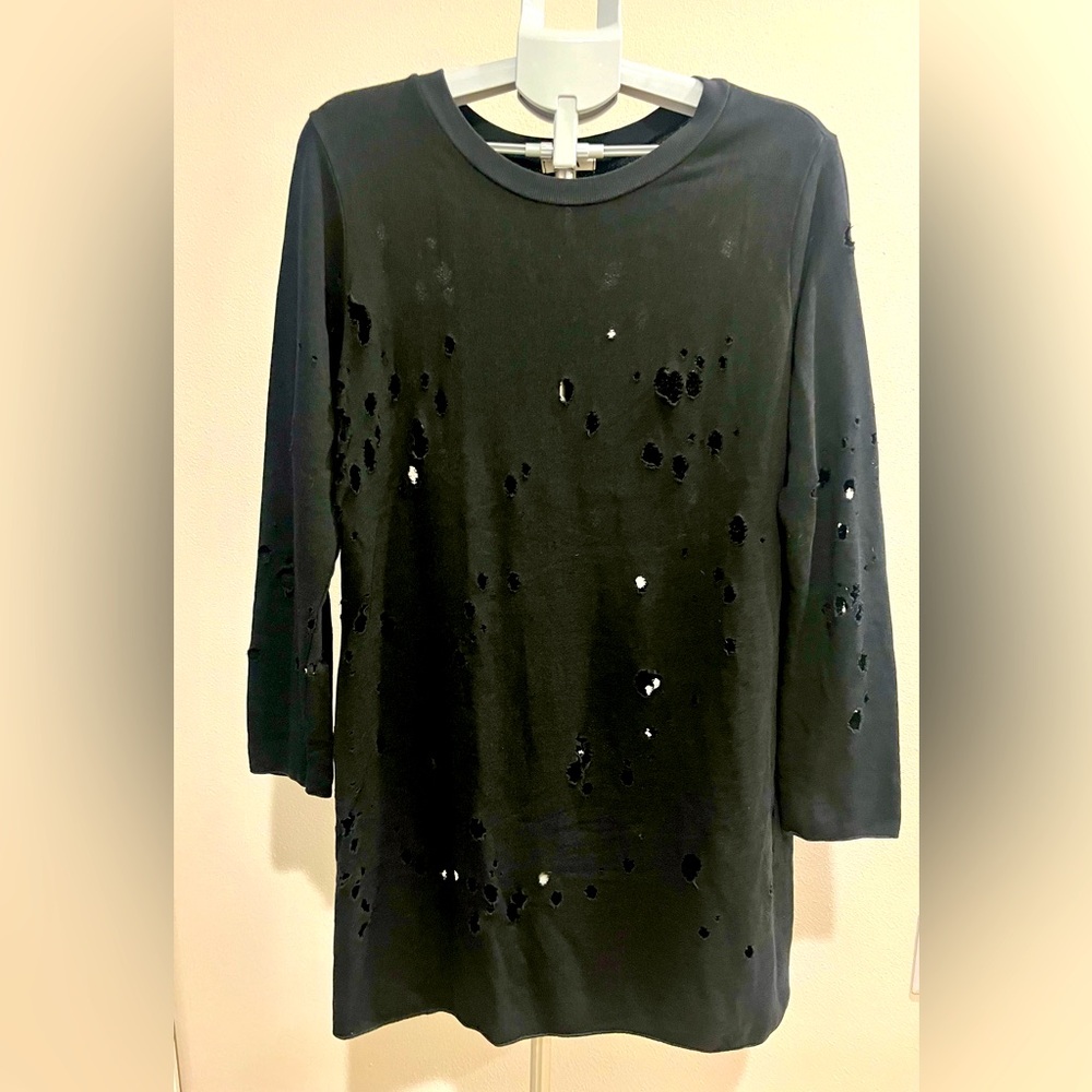 LNA distress dress,size L